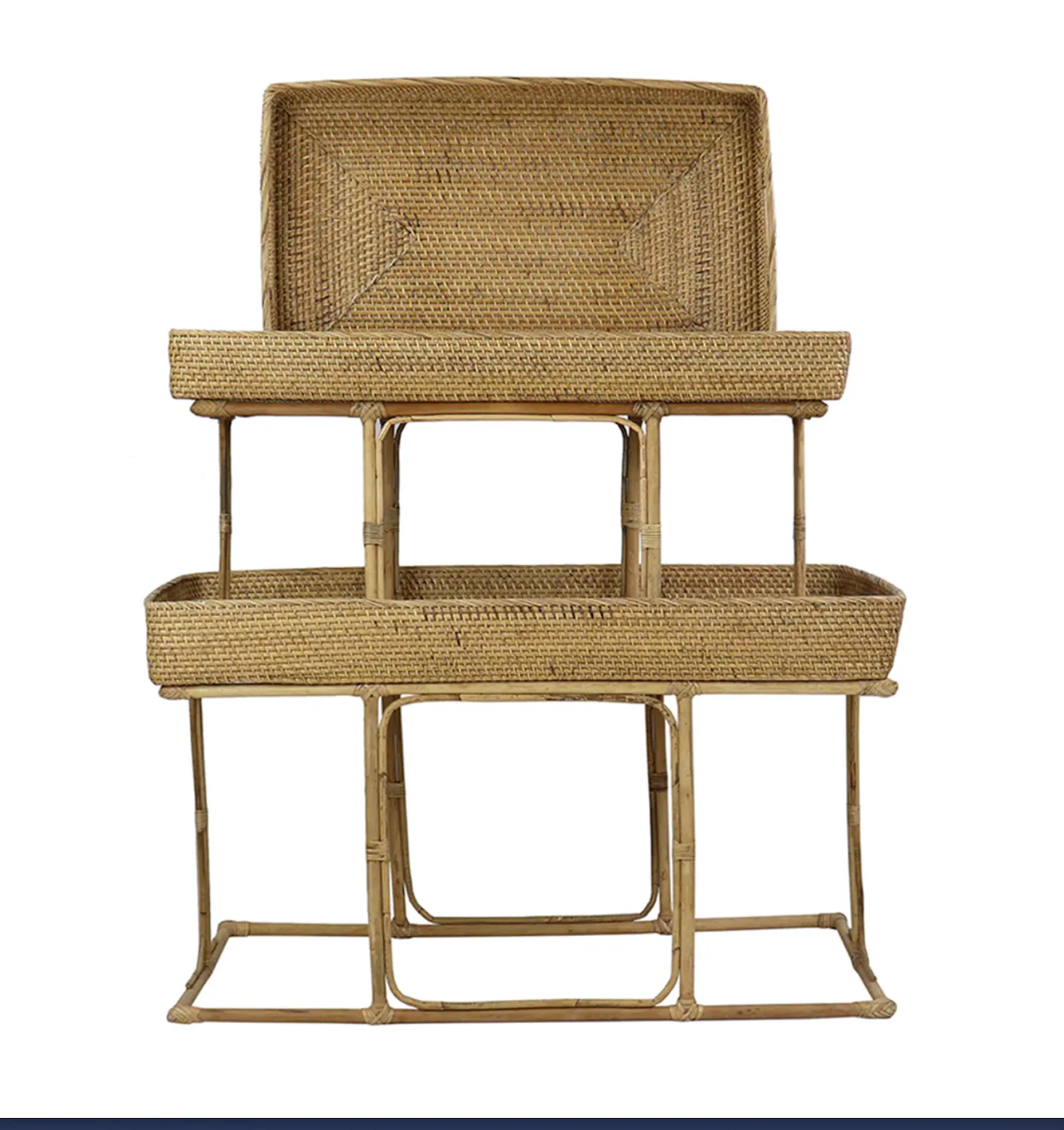 Bali Nesting Tables (Set of 3) - Matthew Izzo Collection