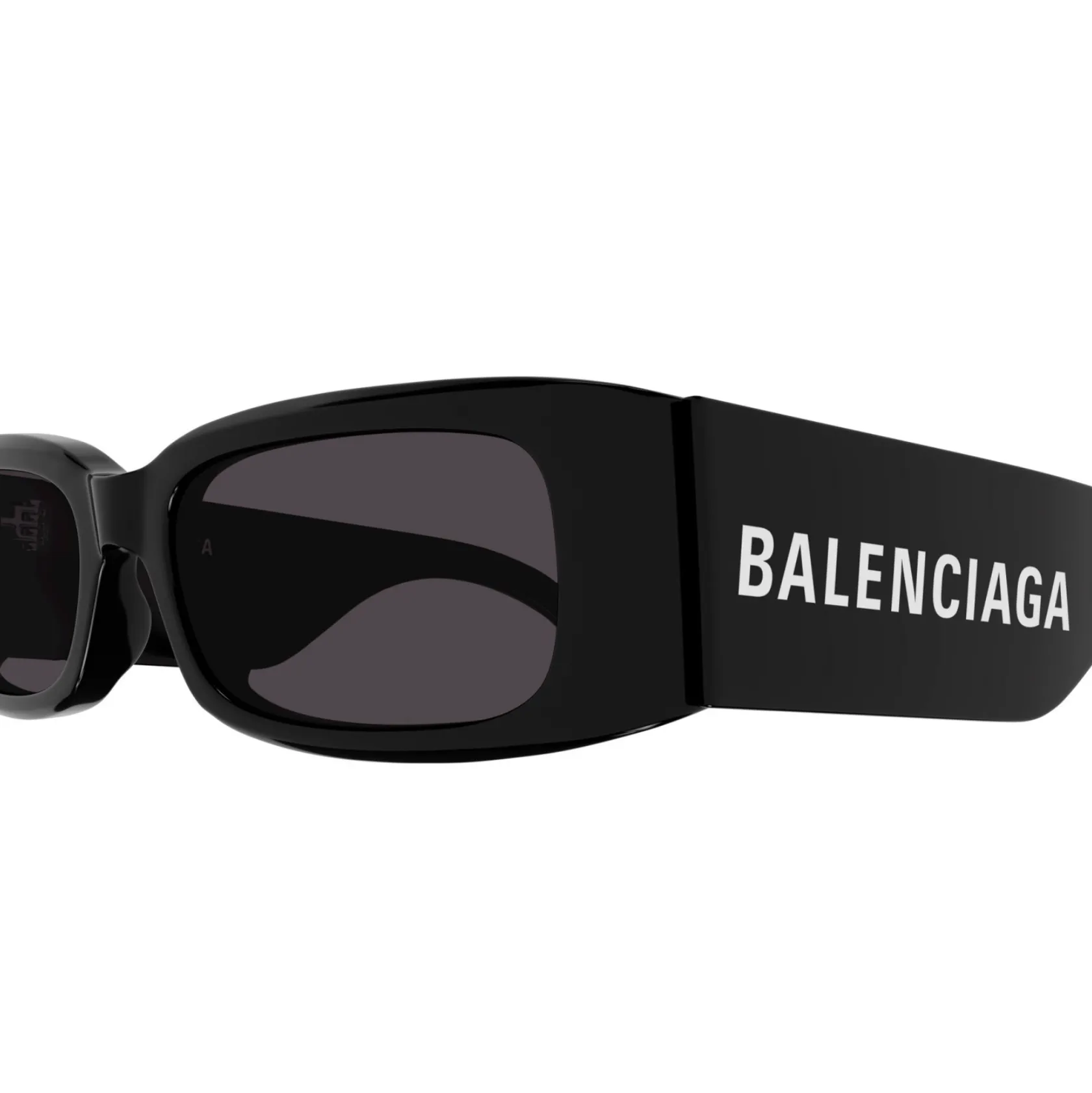 BB0260S 001 RECTANGULAR SUNGLASSES - BLACK