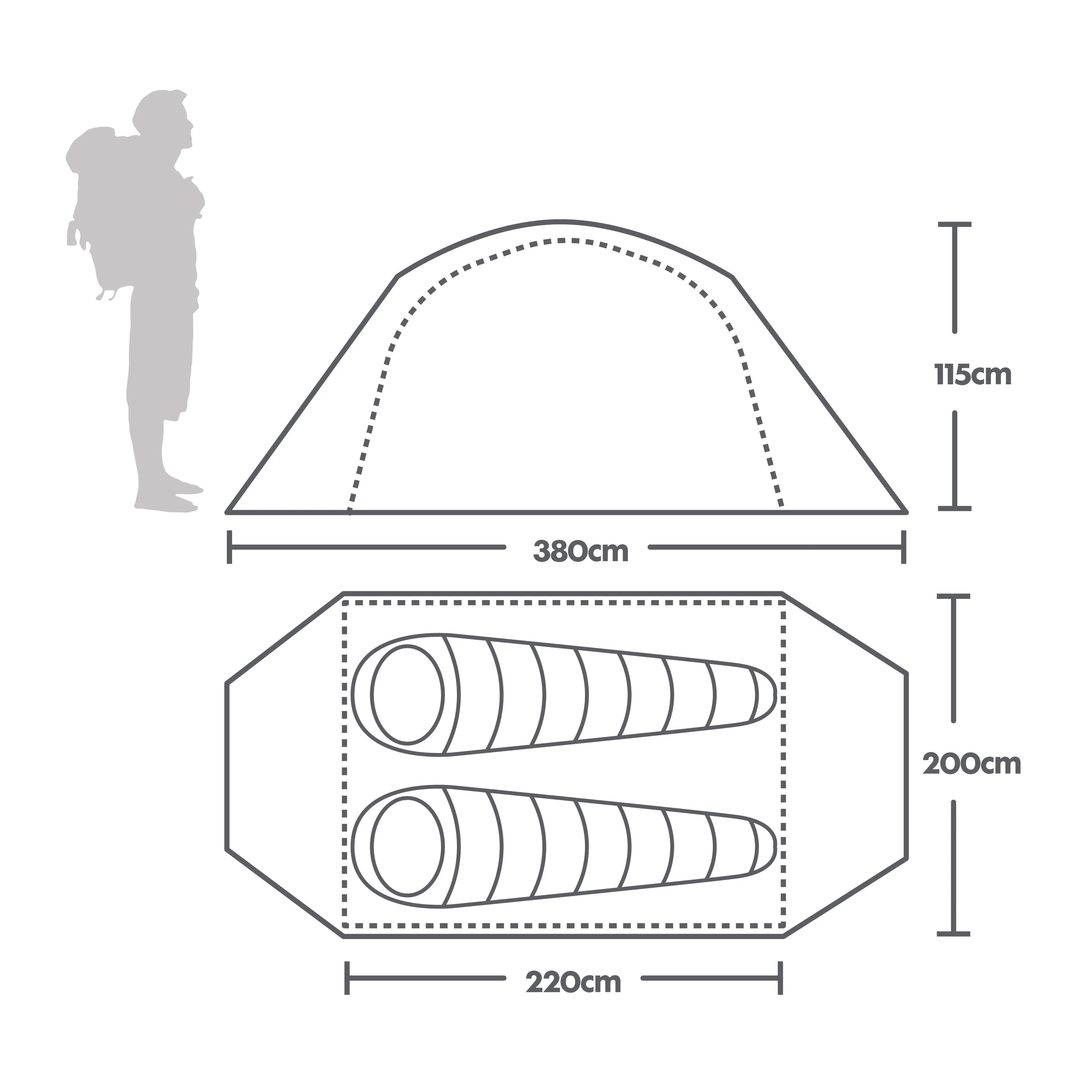 Berghaus Grampian 2 Tent | Millets