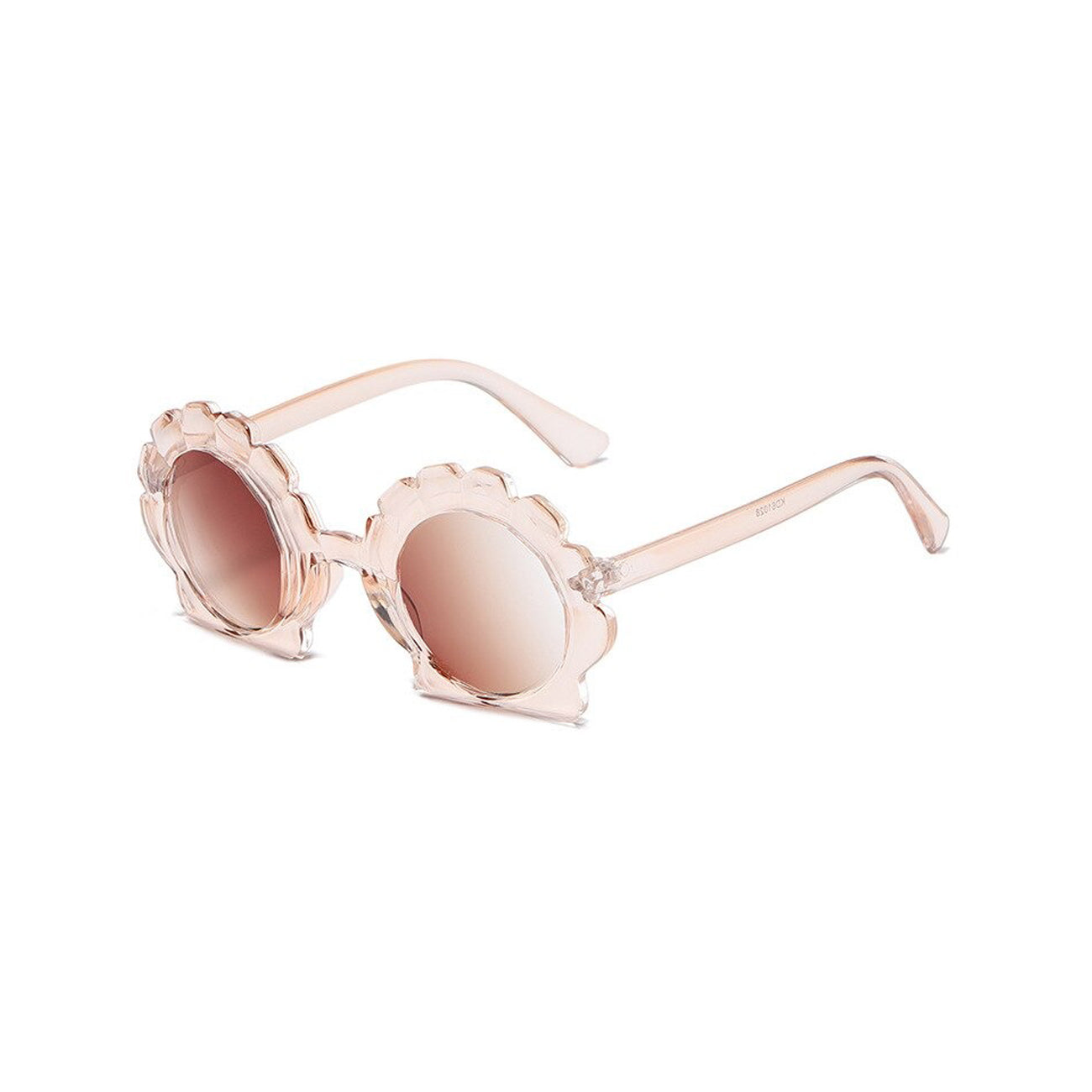 Blush Translucent Shelley Baby Sunglasses