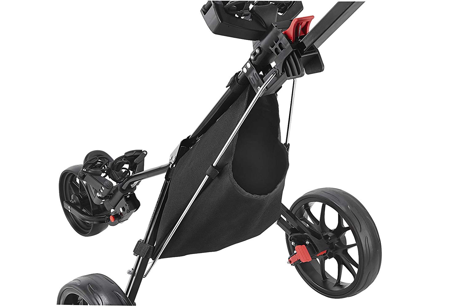 Caddytek CaddyLite 11.5 V3 3 Wheel Golf Push Cart - SuperLite Deluxe, Lightweight, Easy To Fold Caddy Cart Pushcart