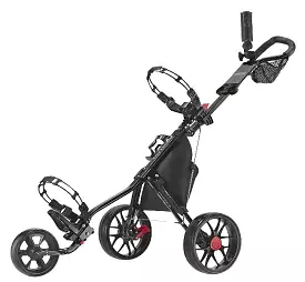 Caddytek CaddyLite 11.5 V3 3 Wheel Golf Push Cart - SuperLite Deluxe, Lightweight, Easy To Fold Caddy Cart Pushcart