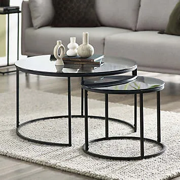 Chicago Set of 2 Nesting Coffee Tables | Kaleidoscope