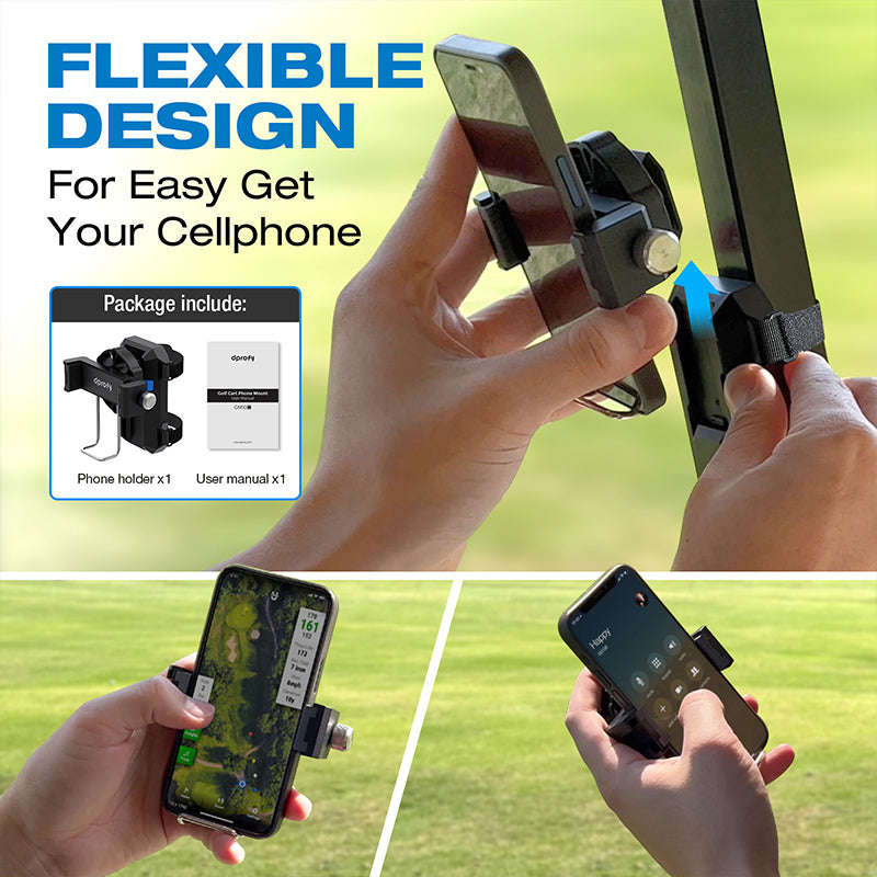 Dprofy Golf Cart Phone Holder Improve My Golf Swing