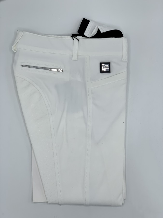 Equiline Lexy full grip ladies riding breeches white