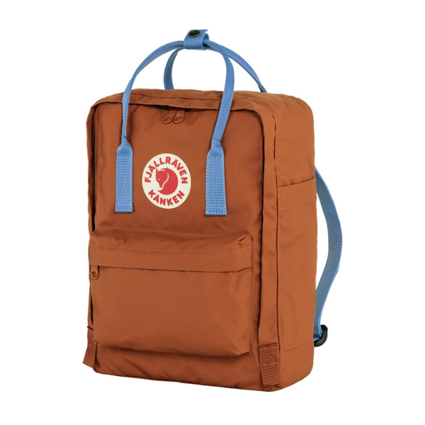 Fjallraven Kanken Backpack - Terracotta Brown/Ultramarine