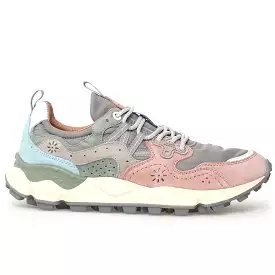 Flower Mountain Yamano 3 Trainers - Pink / Grey