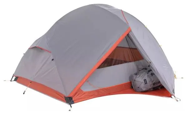 Forclaz Trek 900 Freestanding 3 Person Tent Grey Orange