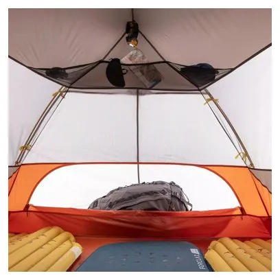 Forclaz Trek 900 Freestanding 3 Person Tent Grey Orange