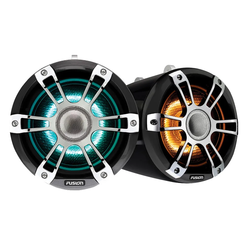 Fusion SG-FLT652SPC 6.5 Wake Tower Speakers w/CRGBW LED Lighting - Sports Chrome [010-02438-00]