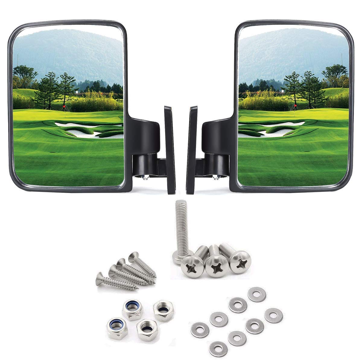 Golf Cart Side Mirrors for Golf Carts - Accessories for Carts