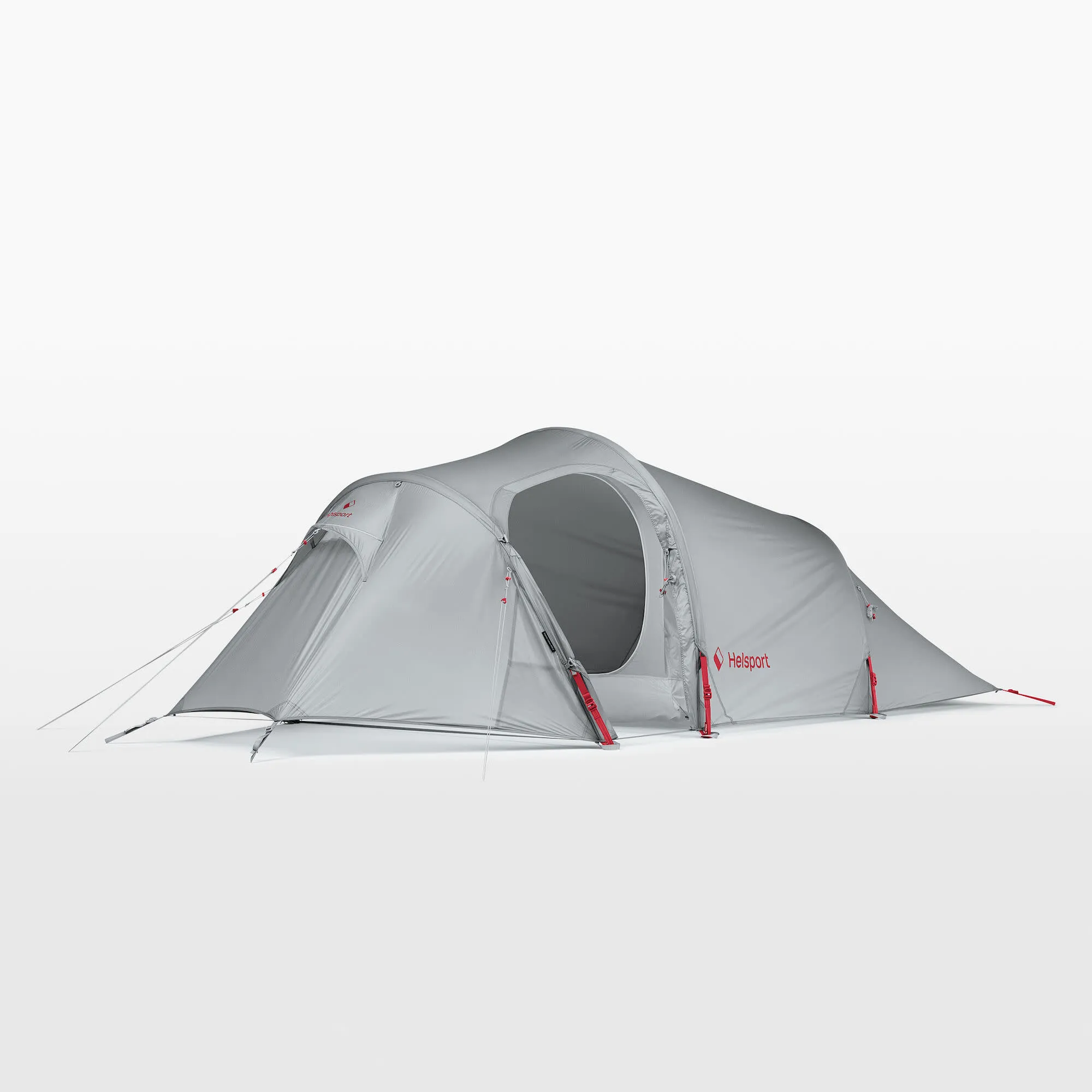 Helsport Explorer Lofoten Pro 3 Tent Stone Grey/Ruby Red | Buy Helsport Explorer Lofoten Pro 3 Tent Stone Grey/Ruby Red here | O