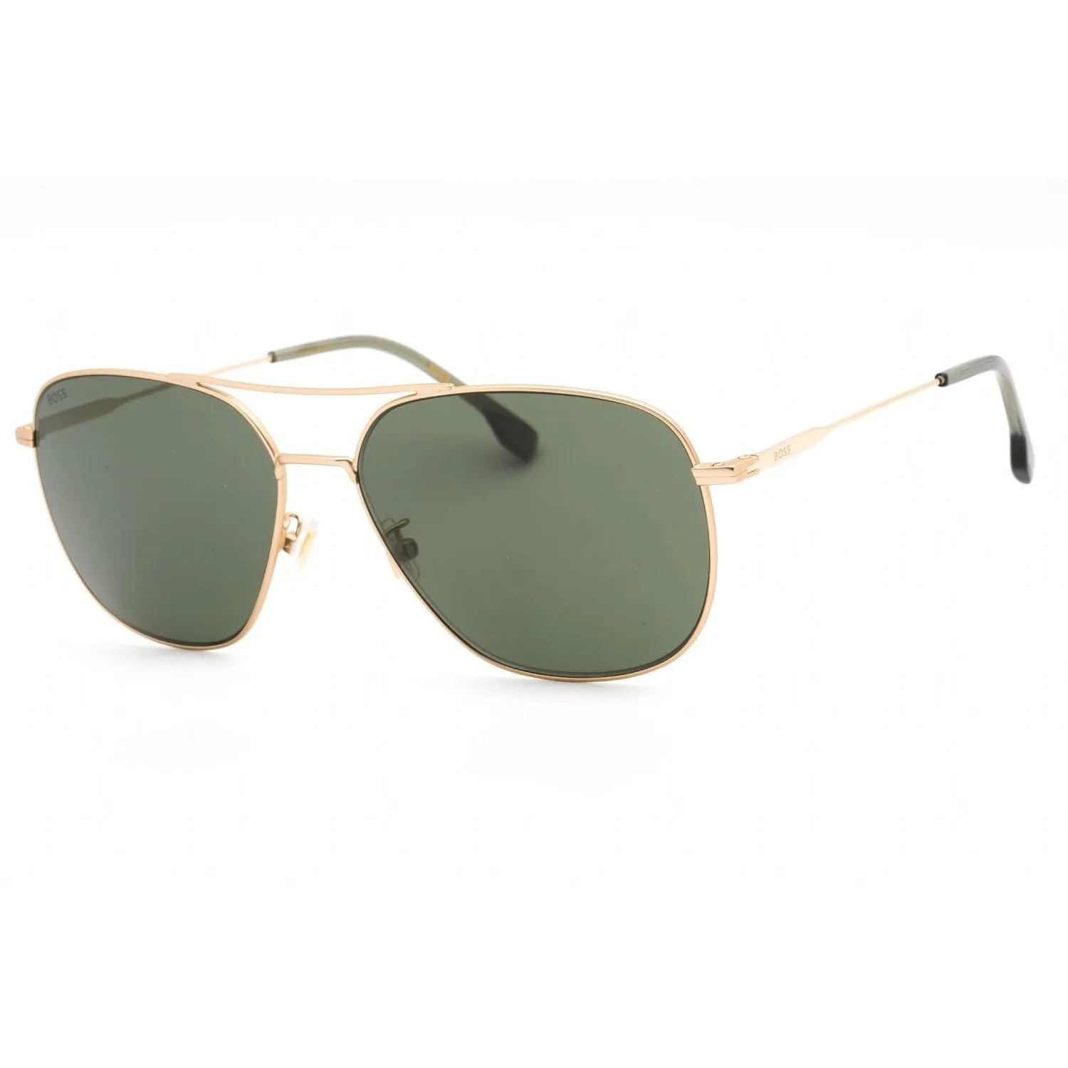 Hugo Boss BOSS 1557/O/F/S Sunglasses Matte Gold / Green