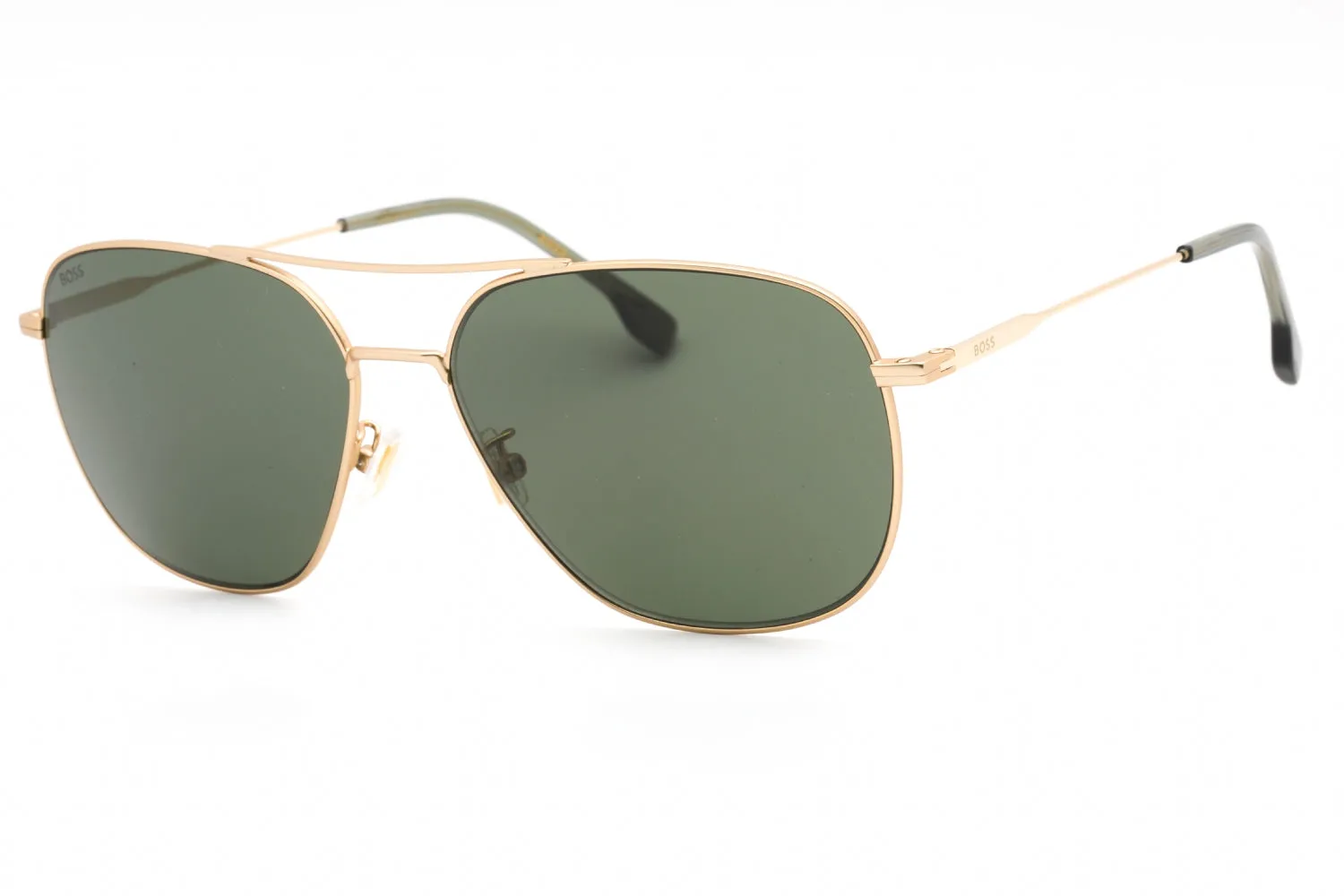 Hugo Boss BOSS 1557/O/F/S Sunglasses Matte Gold / Green