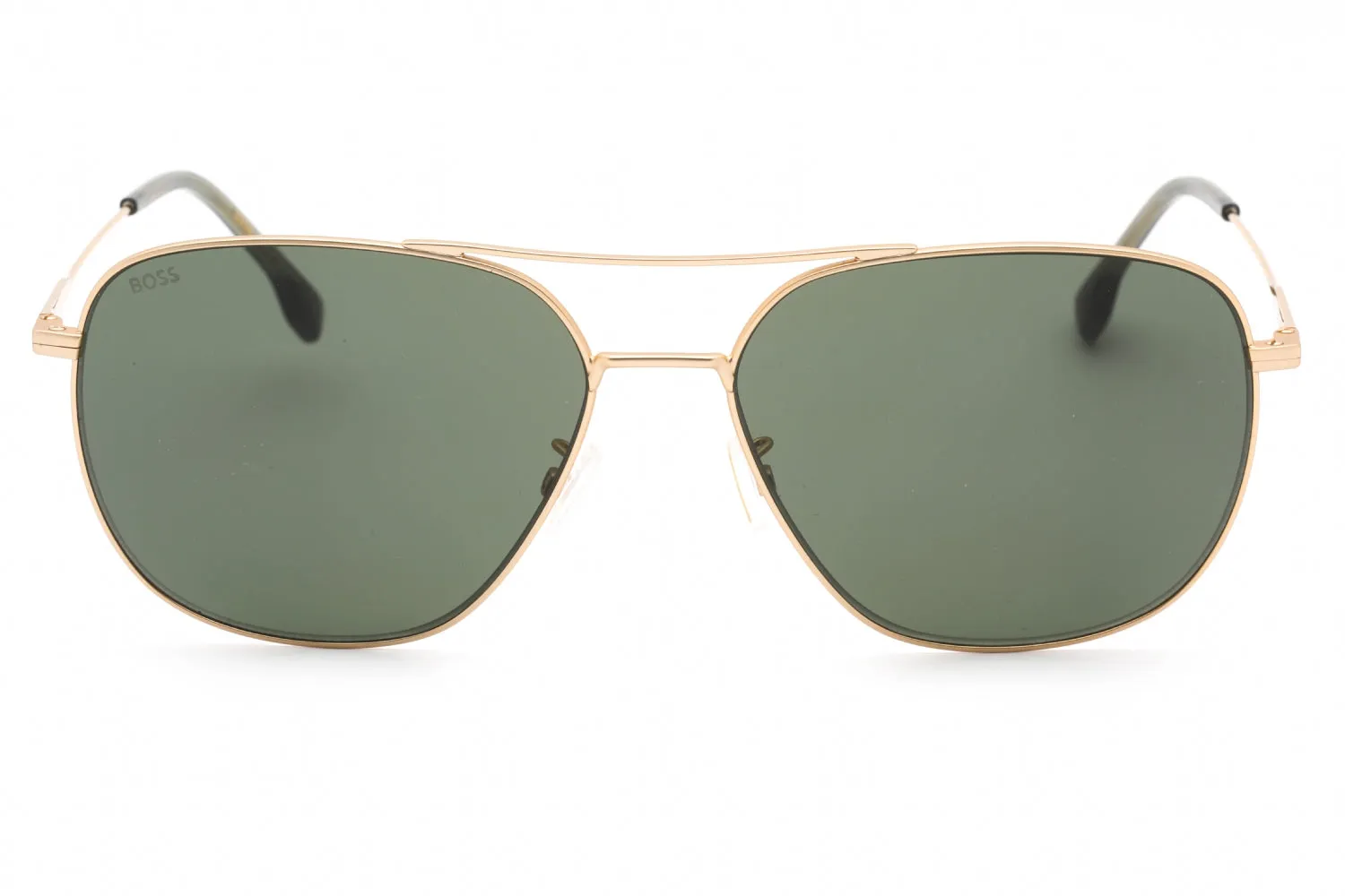 Hugo Boss BOSS 1557/O/F/S Sunglasses Matte Gold / Green