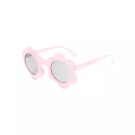 June Translucent Flower Sunglasses — Blush