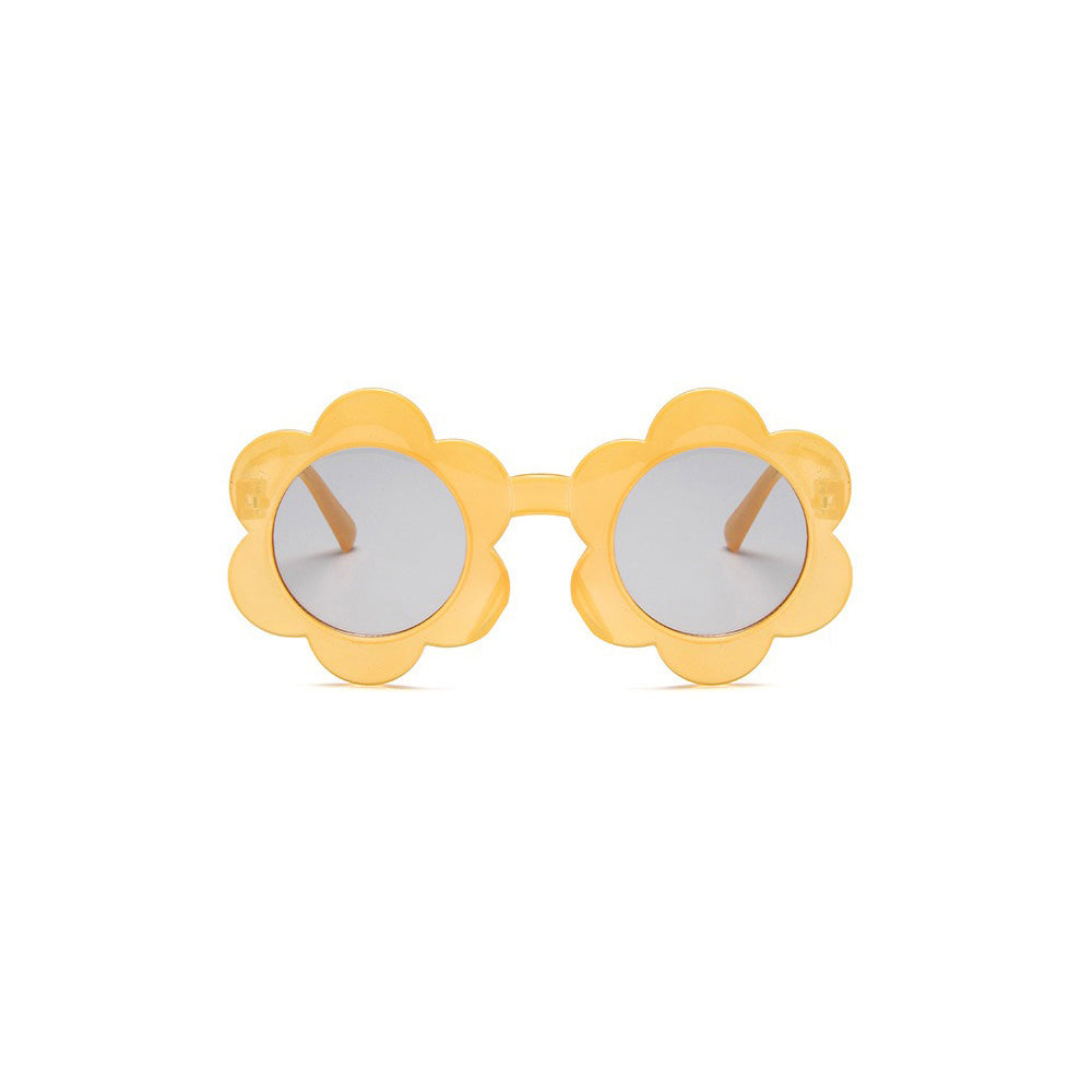 June Translucent Flower Sunglasses — Daffodil