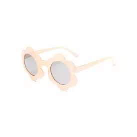 June Translucent Flower Sunglasses — Peach