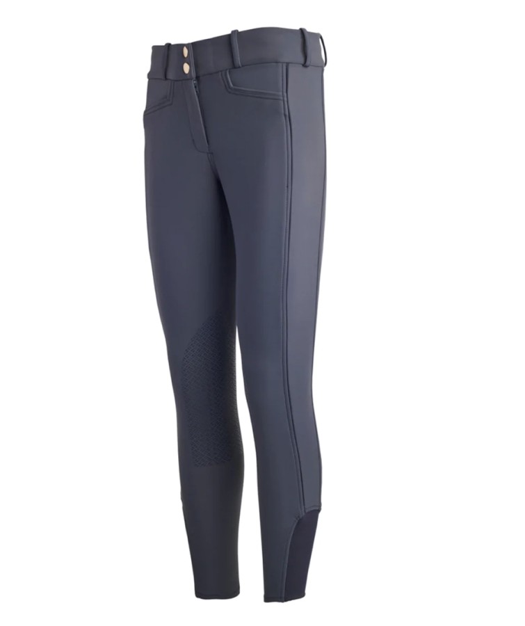 Kingsland Kailey winter full grip ladies riding breeches Navy