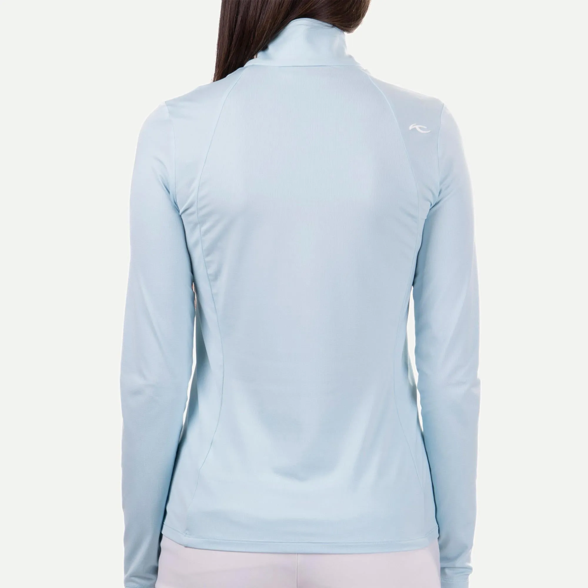 KJUS Collagen Ladies Golf Mid Layer Icy Blue