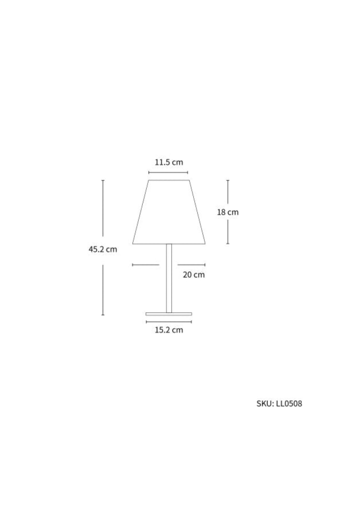 Ll - Solar Led Table Lamp - 45cm