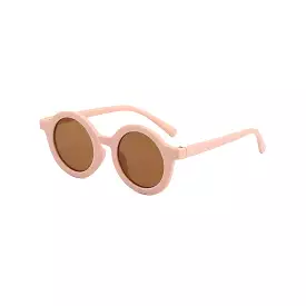 Matte Flamingo Ava Baby Sunglasses