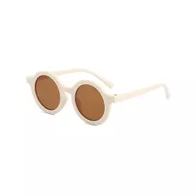 Matte Ivory Ava Baby Sunglasses