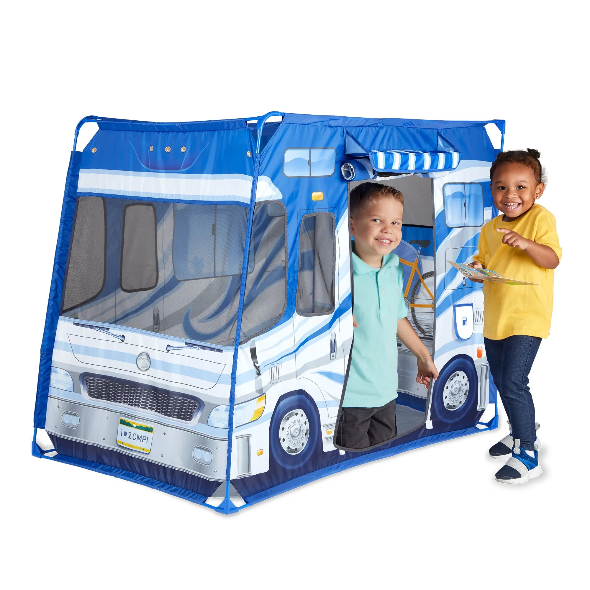 Melissa & Doug Let’s Explore Camper Tent Play Set