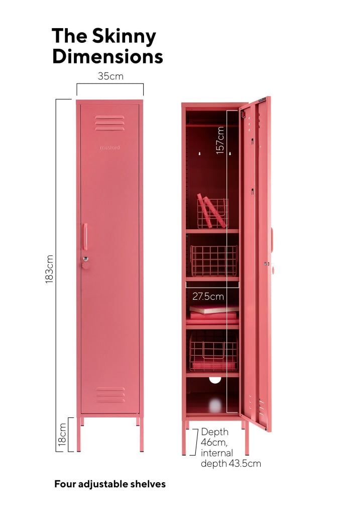 Mustard Made - The Skinny Locker In Berry