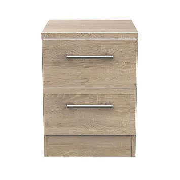 Norfolk Ready Assembled 2 Drawer Bedside Tables | Kaleidoscope