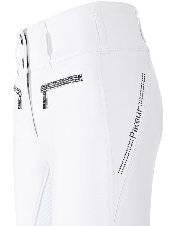 Pikeur Jonna Full grip ladies riding breeches White