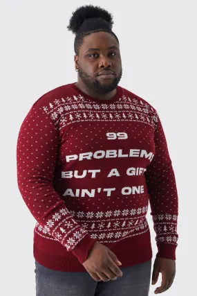 Plus 99 Problems Christmas Sweater