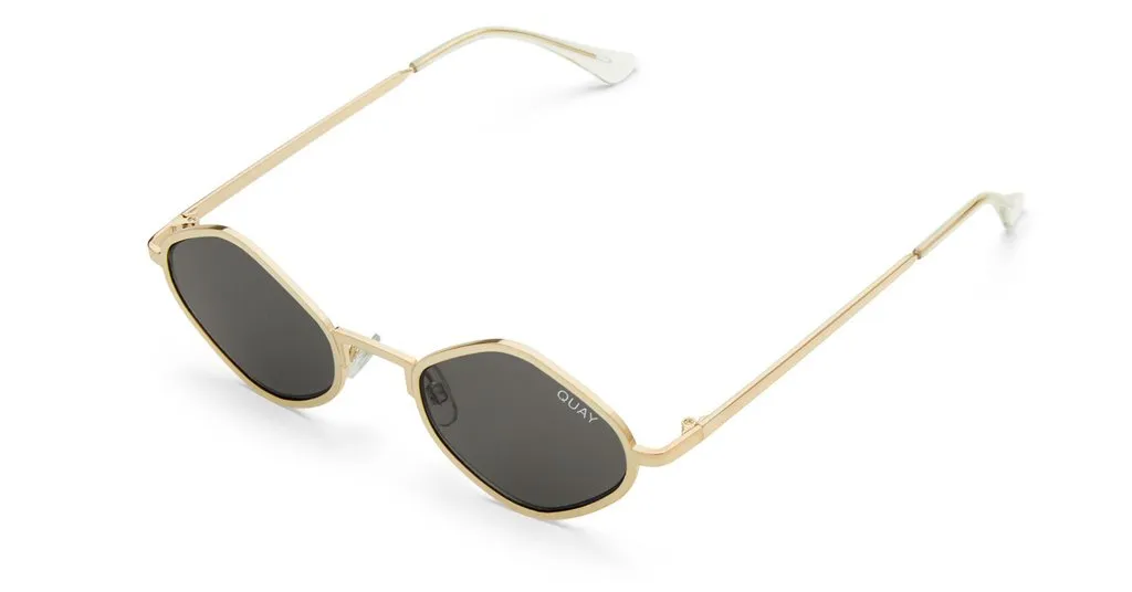 Quay x Kylie Purple Honey Gold Green Lens Sunglasses