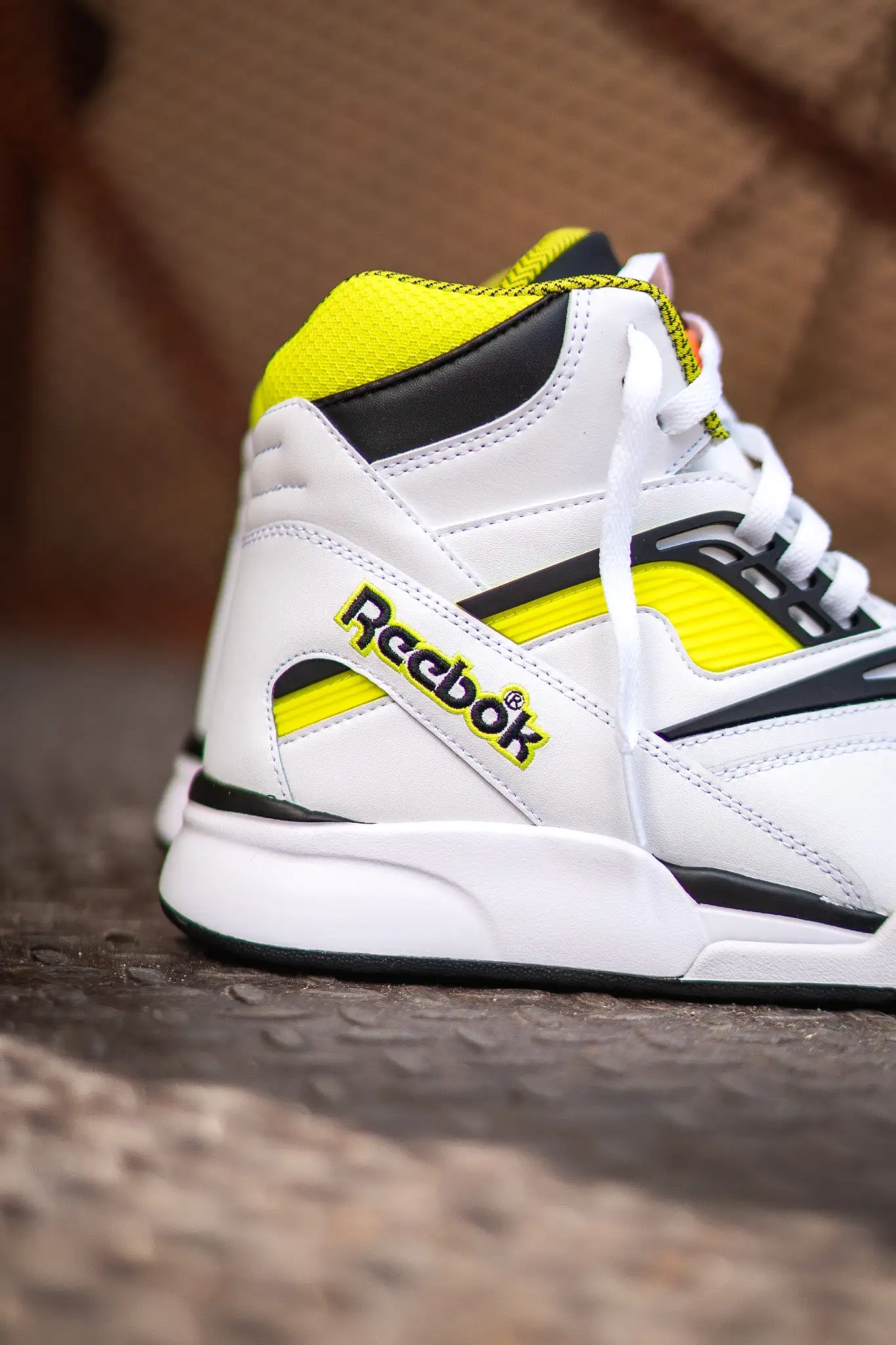 Reebok Pump TZ (White/Solar Acid Yellow)