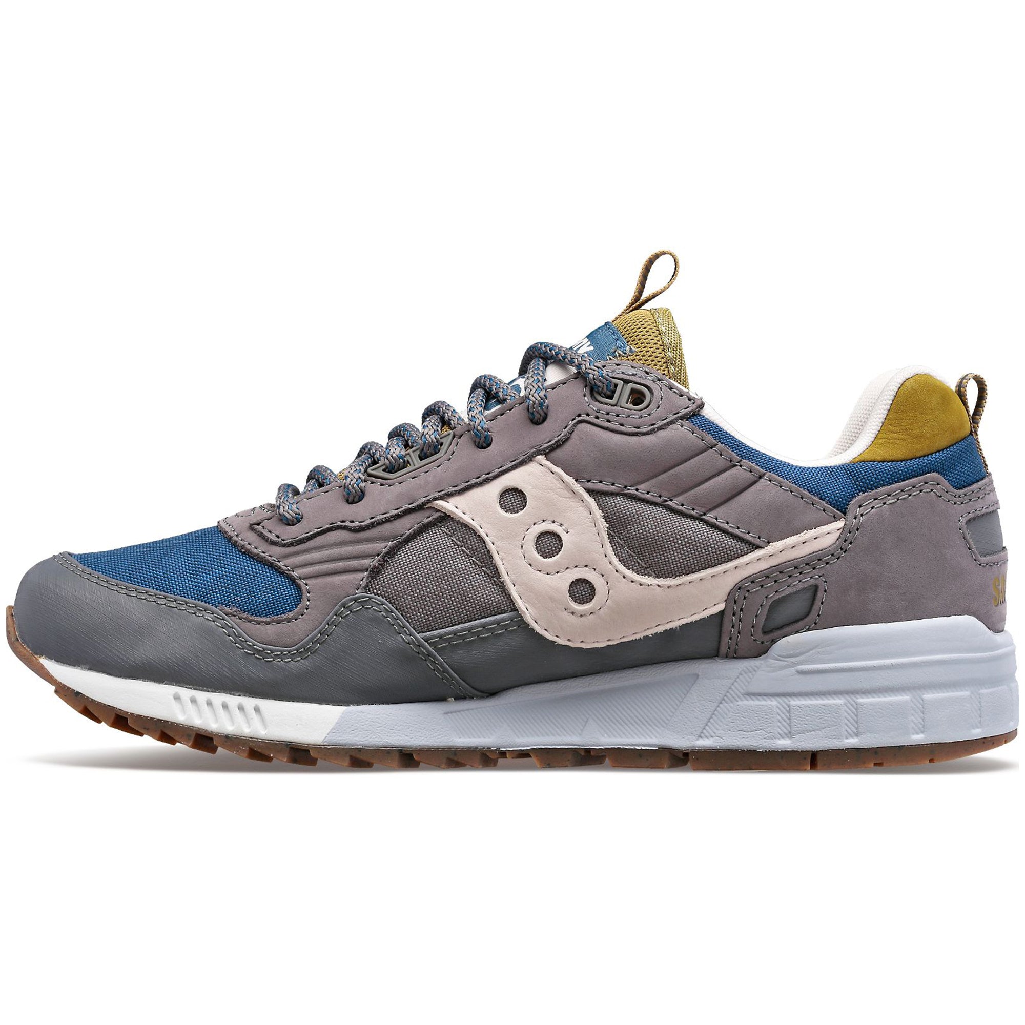 Saucony Shadow 5000 OUTDOOR Trainers - Grey/Green