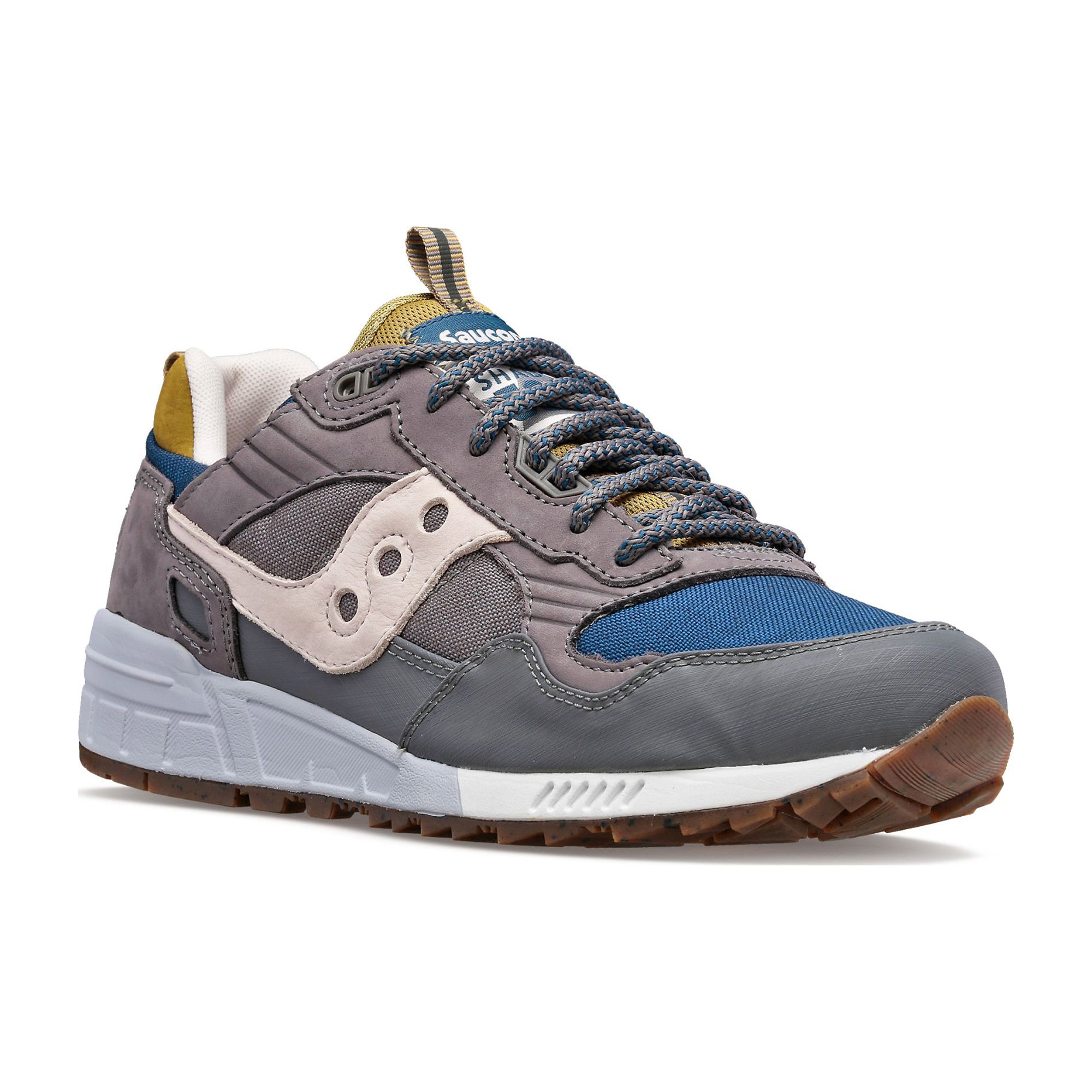 Saucony Shadow 5000 OUTDOOR Trainers - Grey/Green