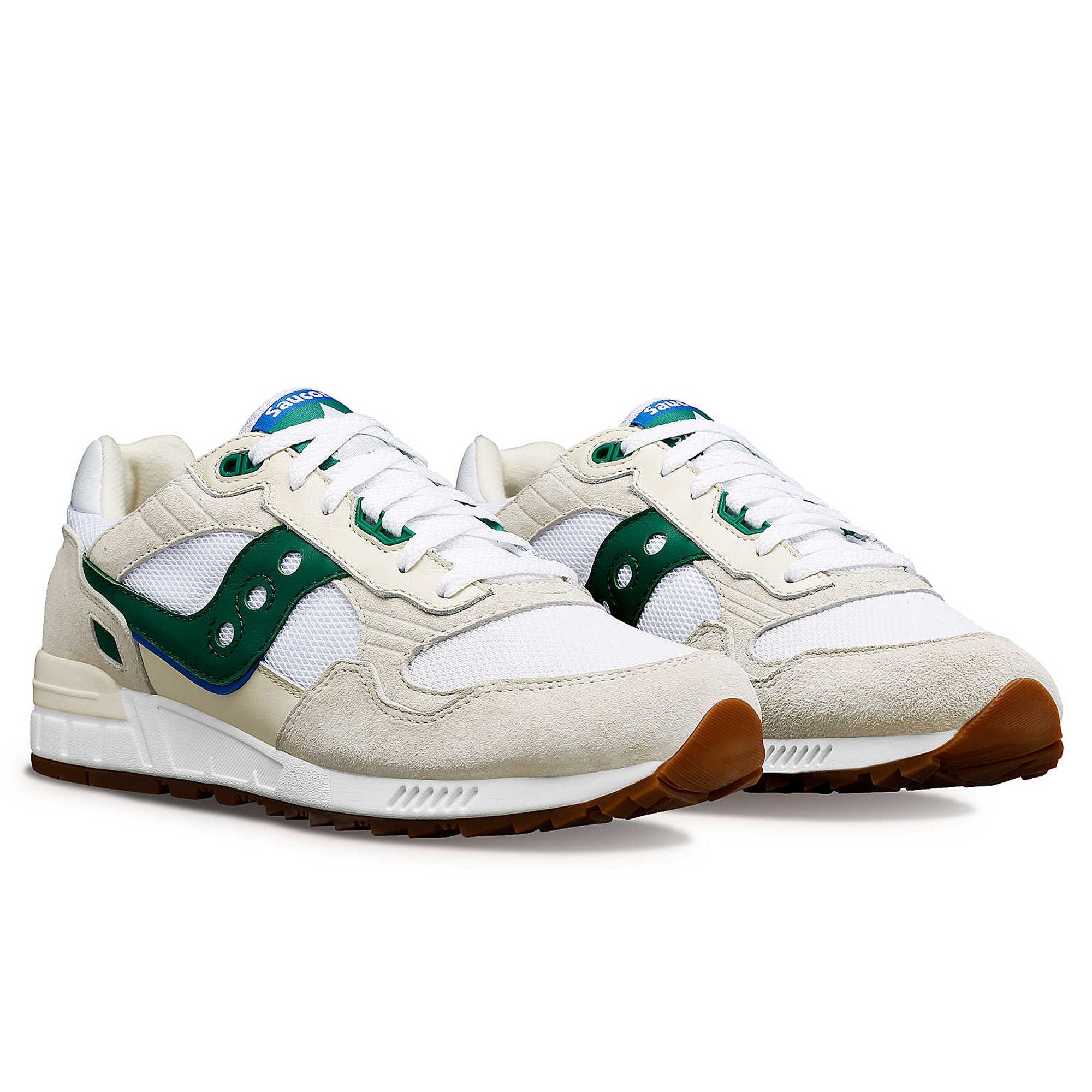 Saucony Shadow 5000 Premium Ivy Prep Pack Trainers - White/Green