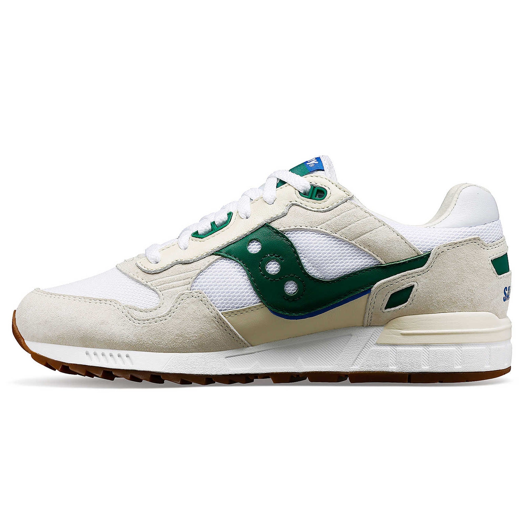 Saucony Shadow 5000 Premium Ivy Prep Pack Trainers - White/Green