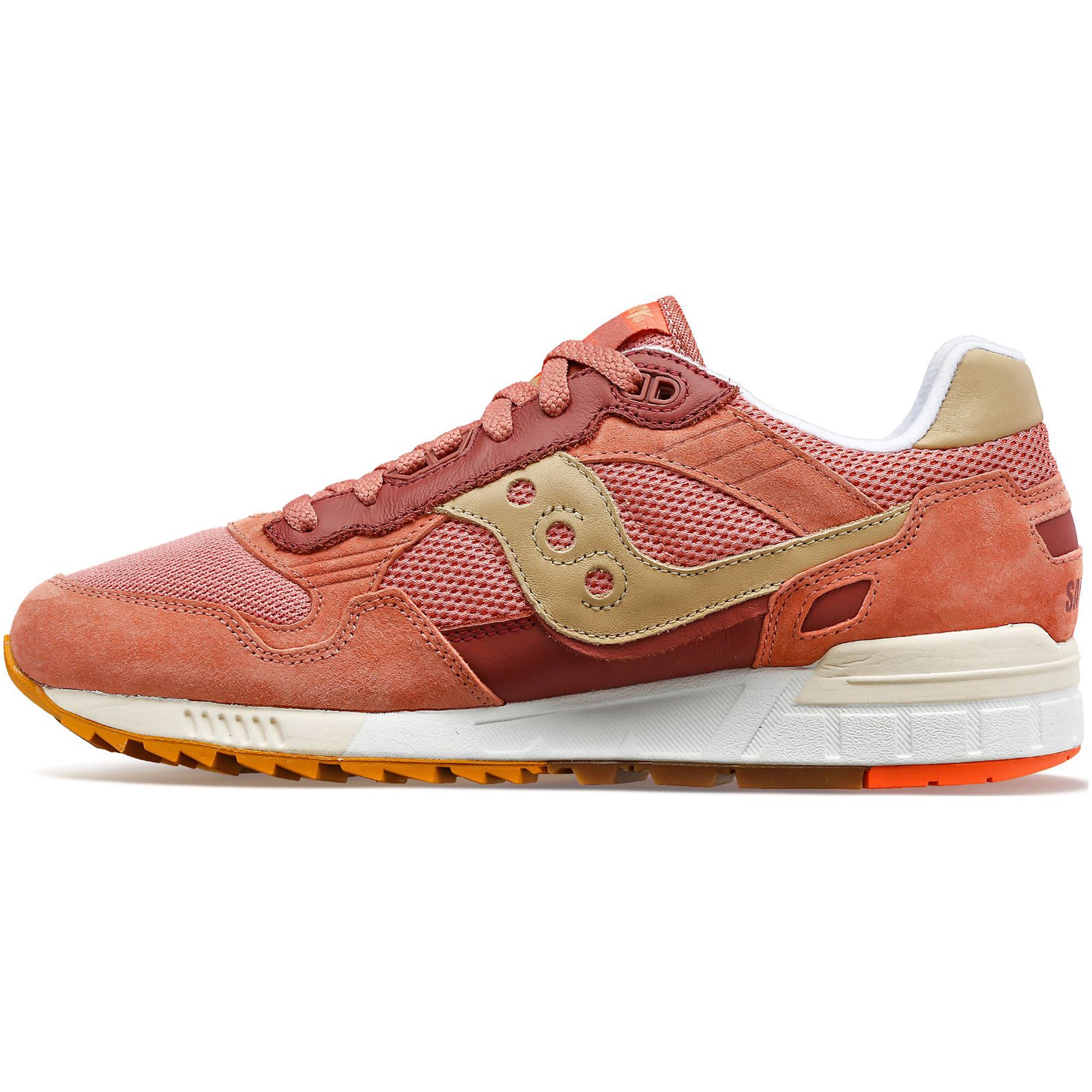 Saucony Shadow 5000 Premium Pack Trainers - Coral/Tan