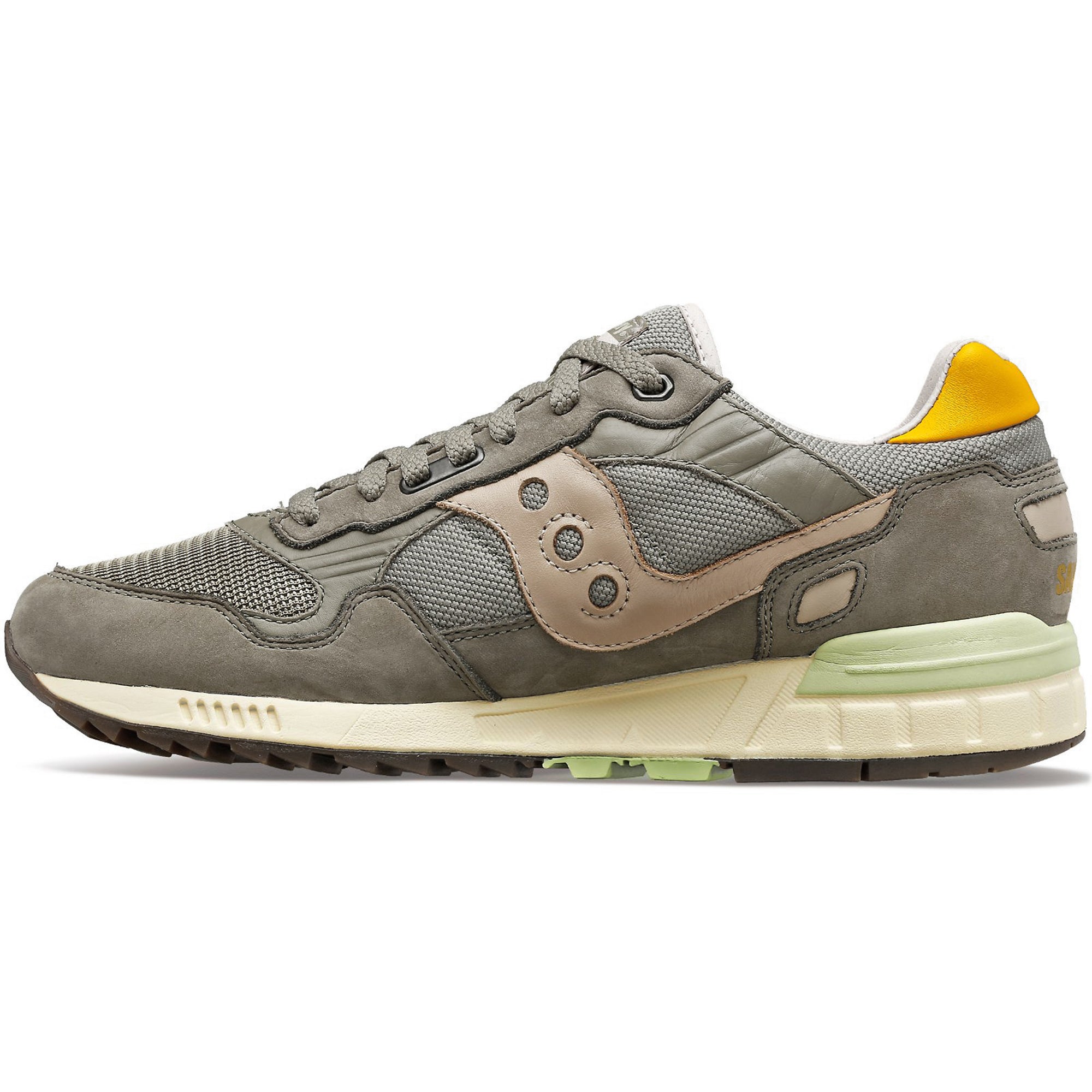 Saucony Shadow 5000 Premium Pack Trainers - Grey/Orange