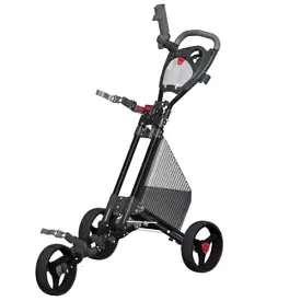 Spin It Golf GC Pro II Easy Fold 3-Wheel Push Cart