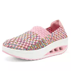 Spring Woven Multicolor Sneakers