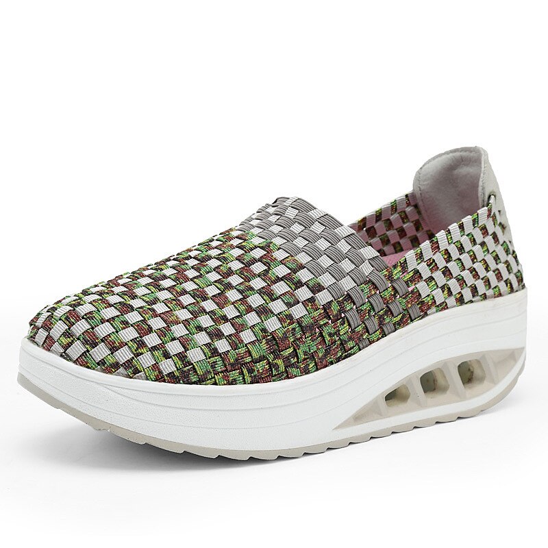 Spring Woven Multicolor Sneakers