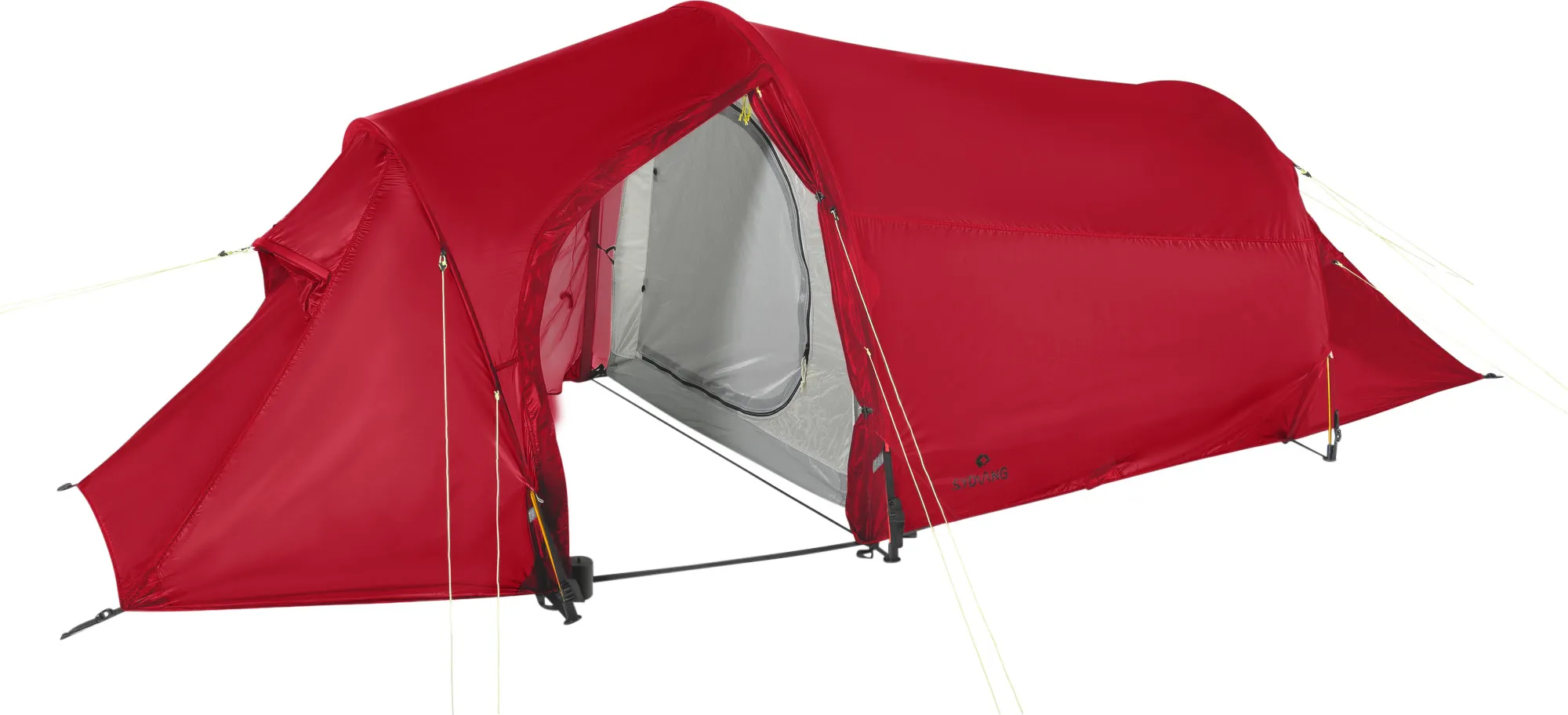 Sydvang Skaring 2P Ultralight Tunnel Tent Haute Red | Buy Sydvang Skaring 2P Ultralight Tunnel Tent Haute Red here | Outnorth