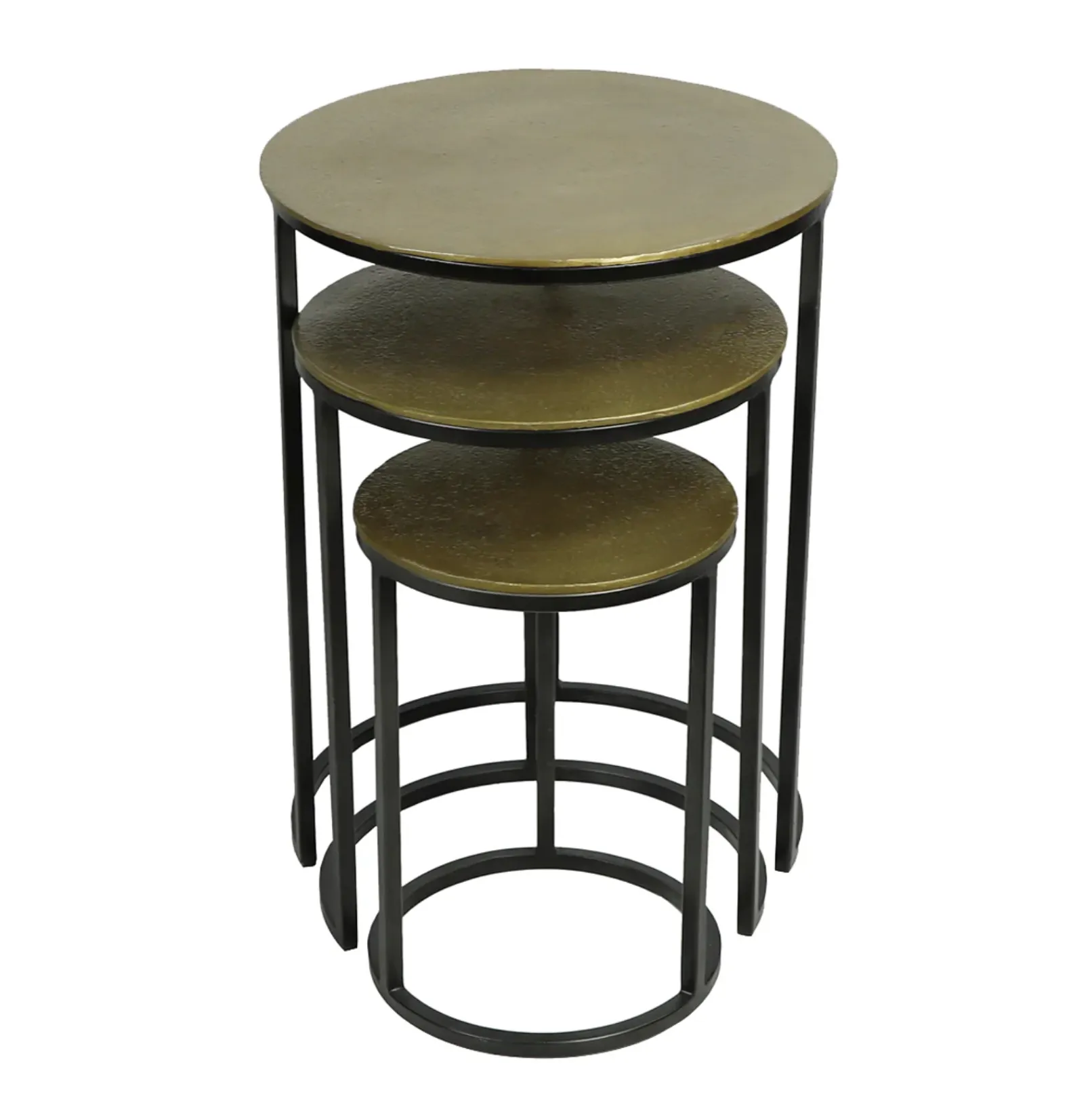 Texture Nesting Tables (Set of 3) - Matthew Izzo Collection