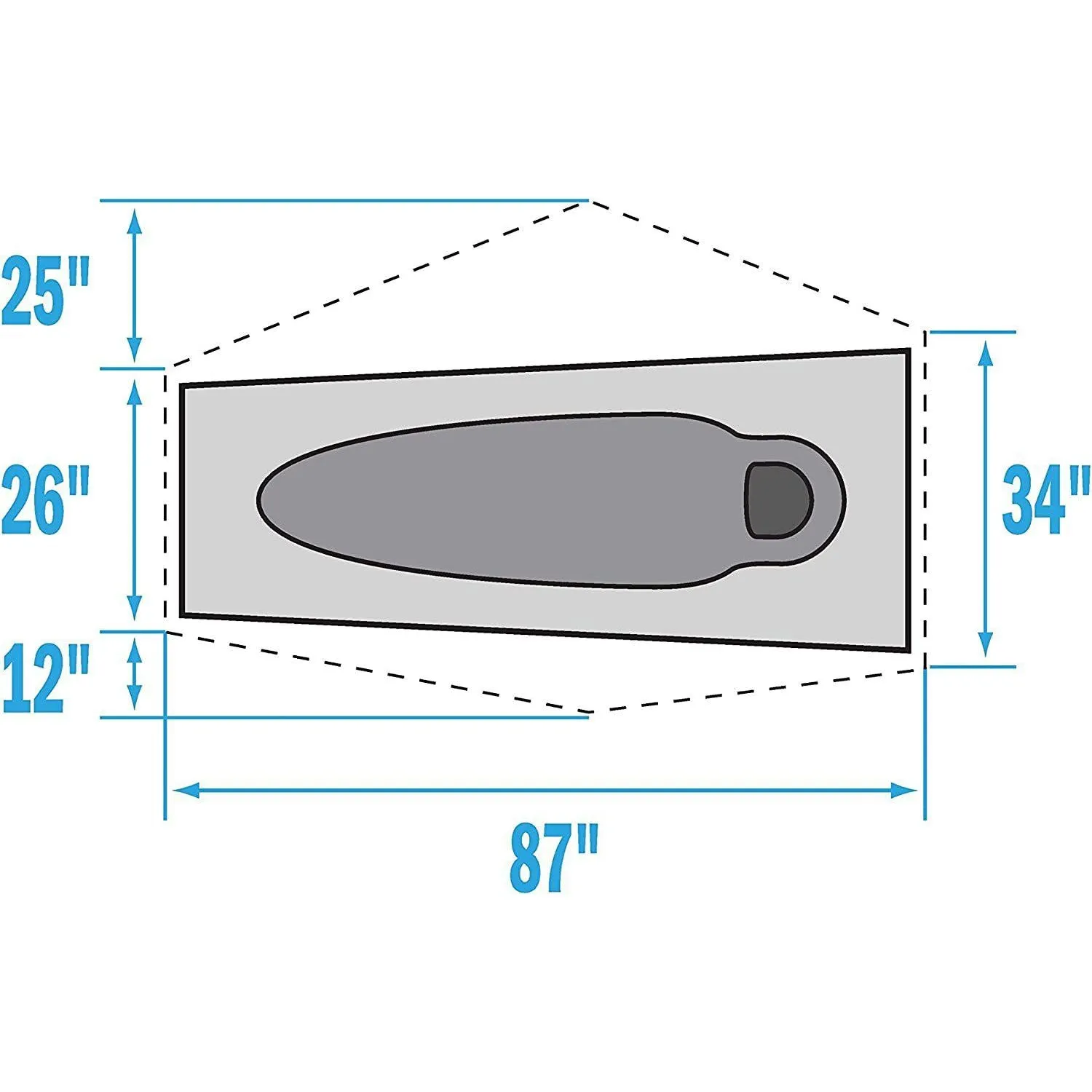 The North Face Stormbreak 1 One-Person Camping Tent