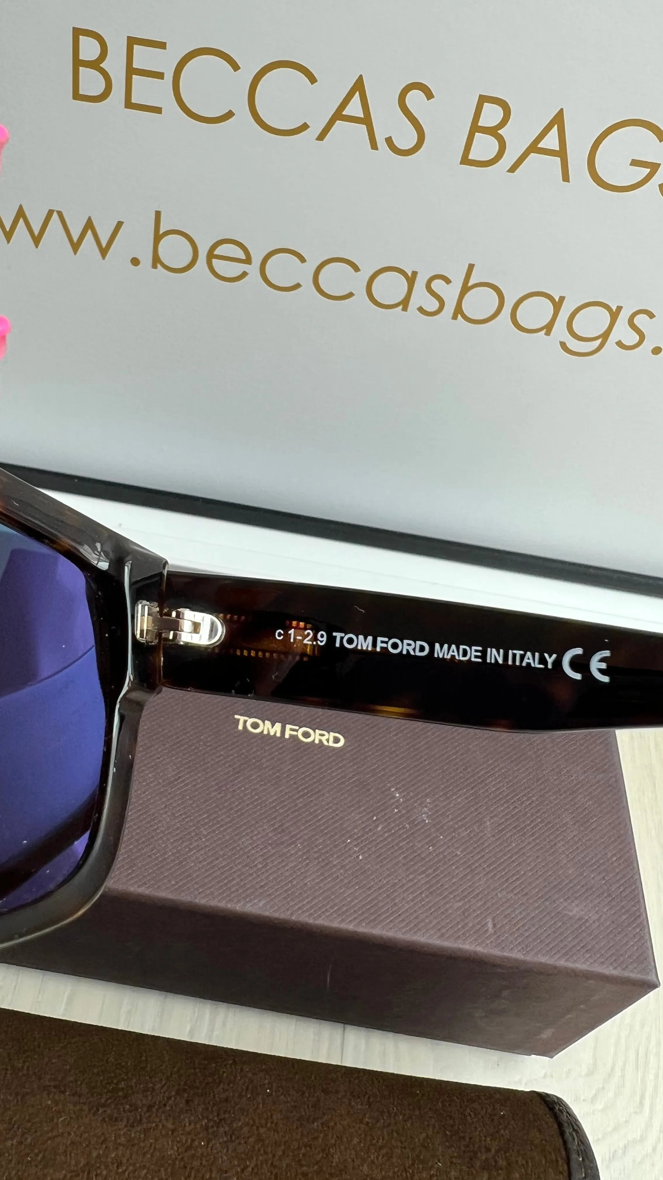 Tom Ford Alessio Shield Sunglasses