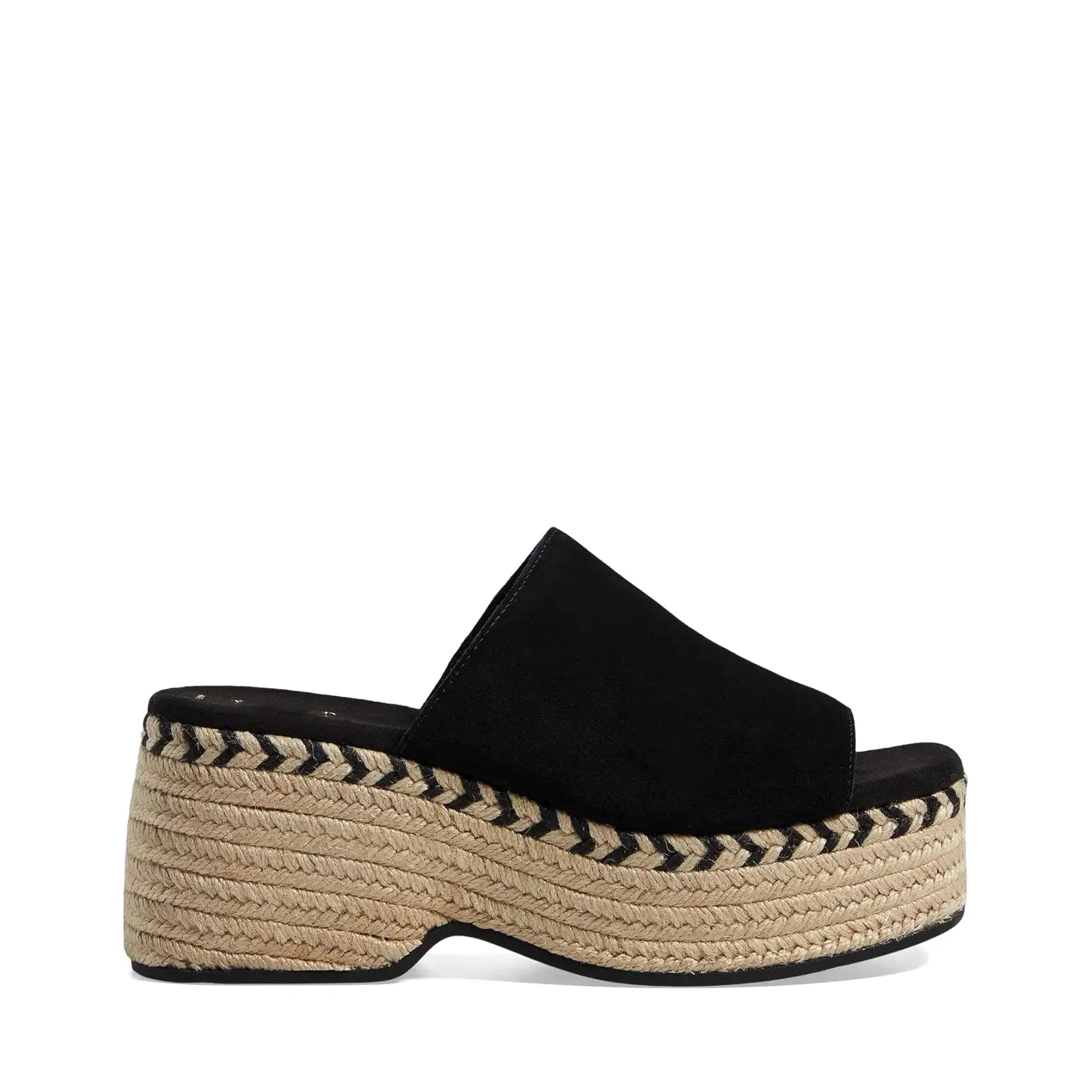 Toms Laila Mule 10020762 (Black Suede)