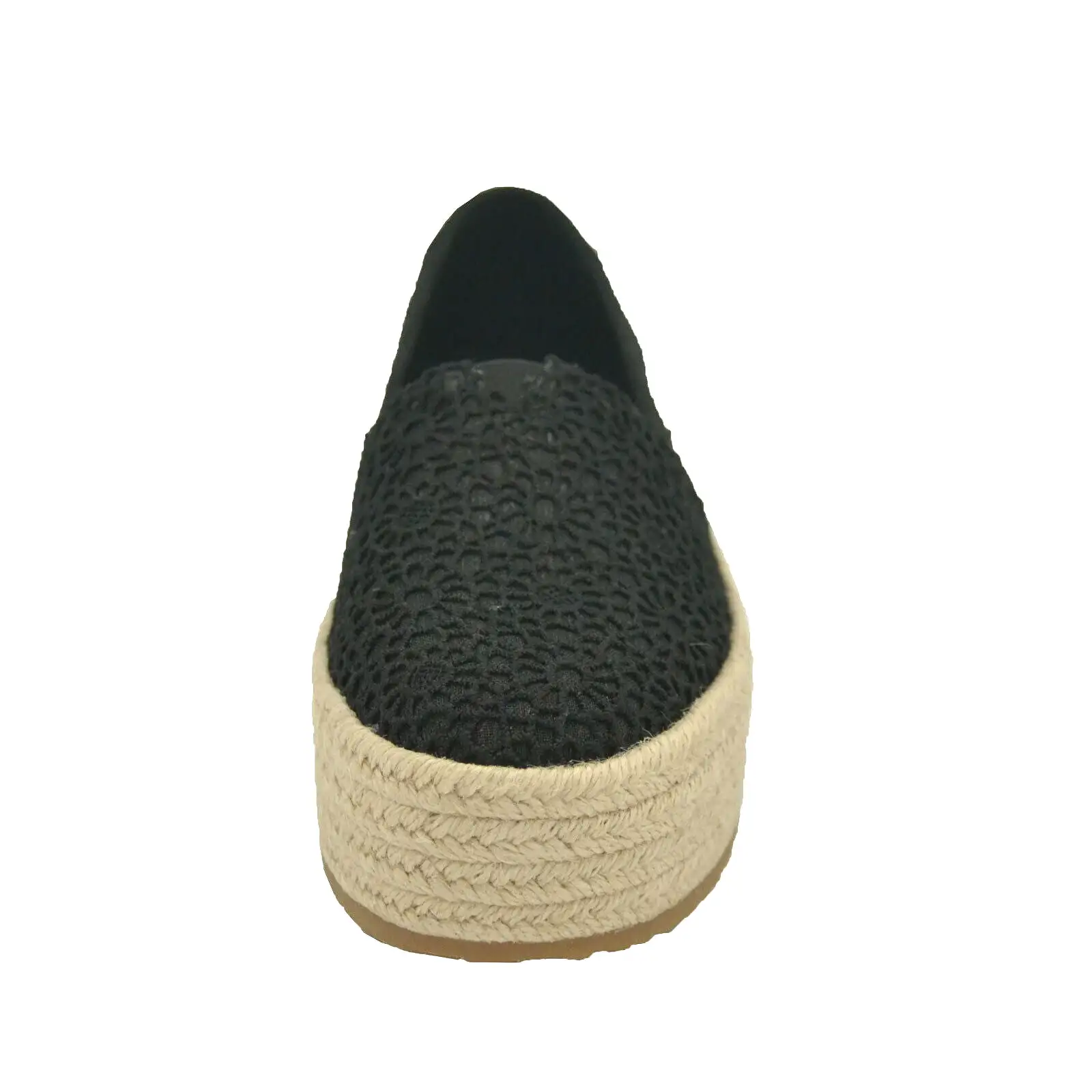 Toms Valencia 10020701 (Black Crochet)