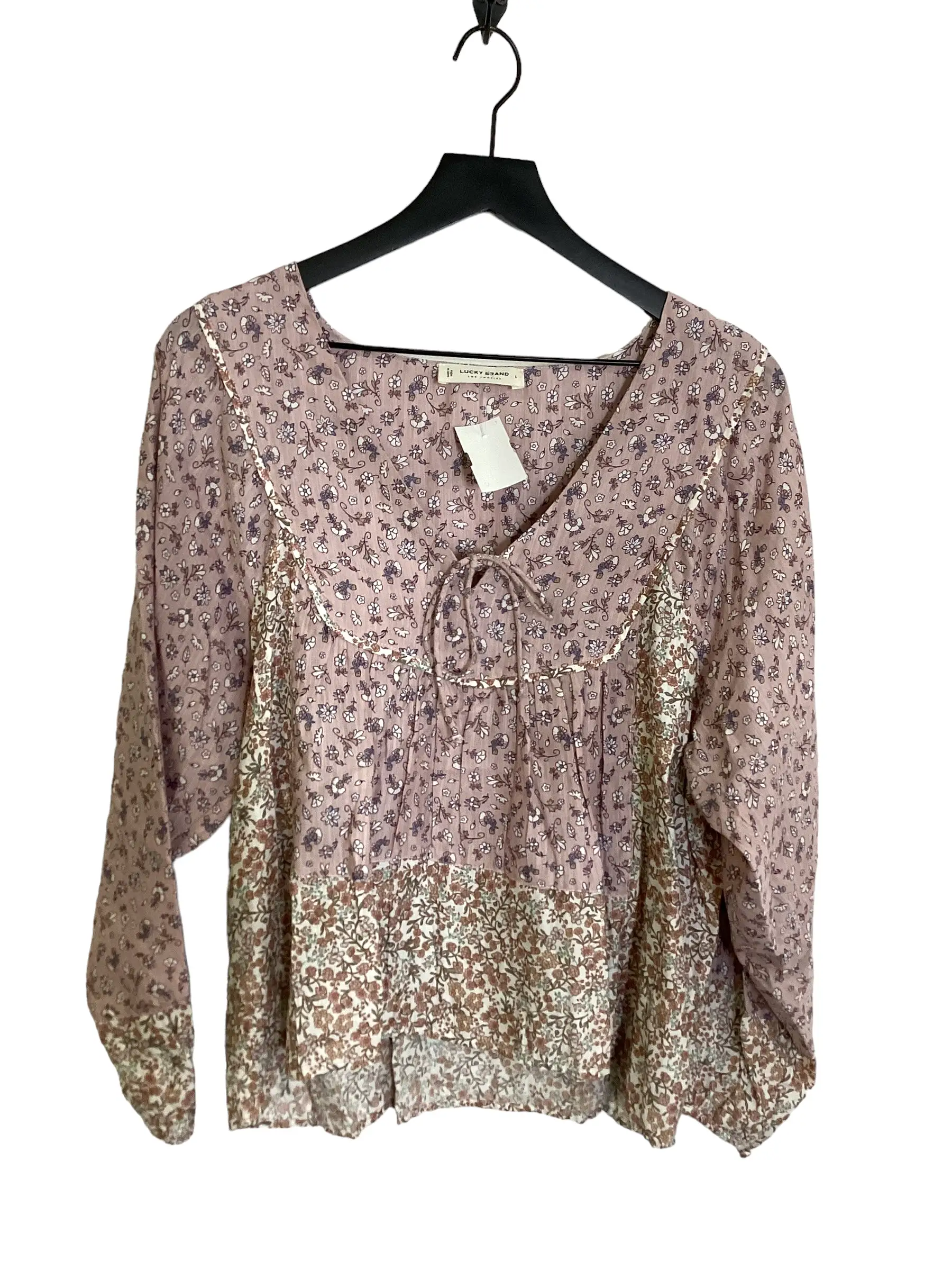 Top Long Sleeve By Lucky Brand  Size: L